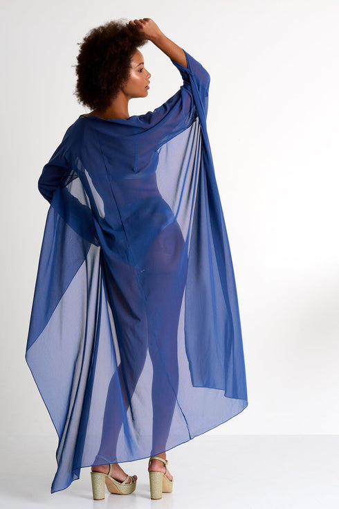 Long Mesh Kimono - 42433-87-500 2 / 500 Jeans / 100% POLYESTER